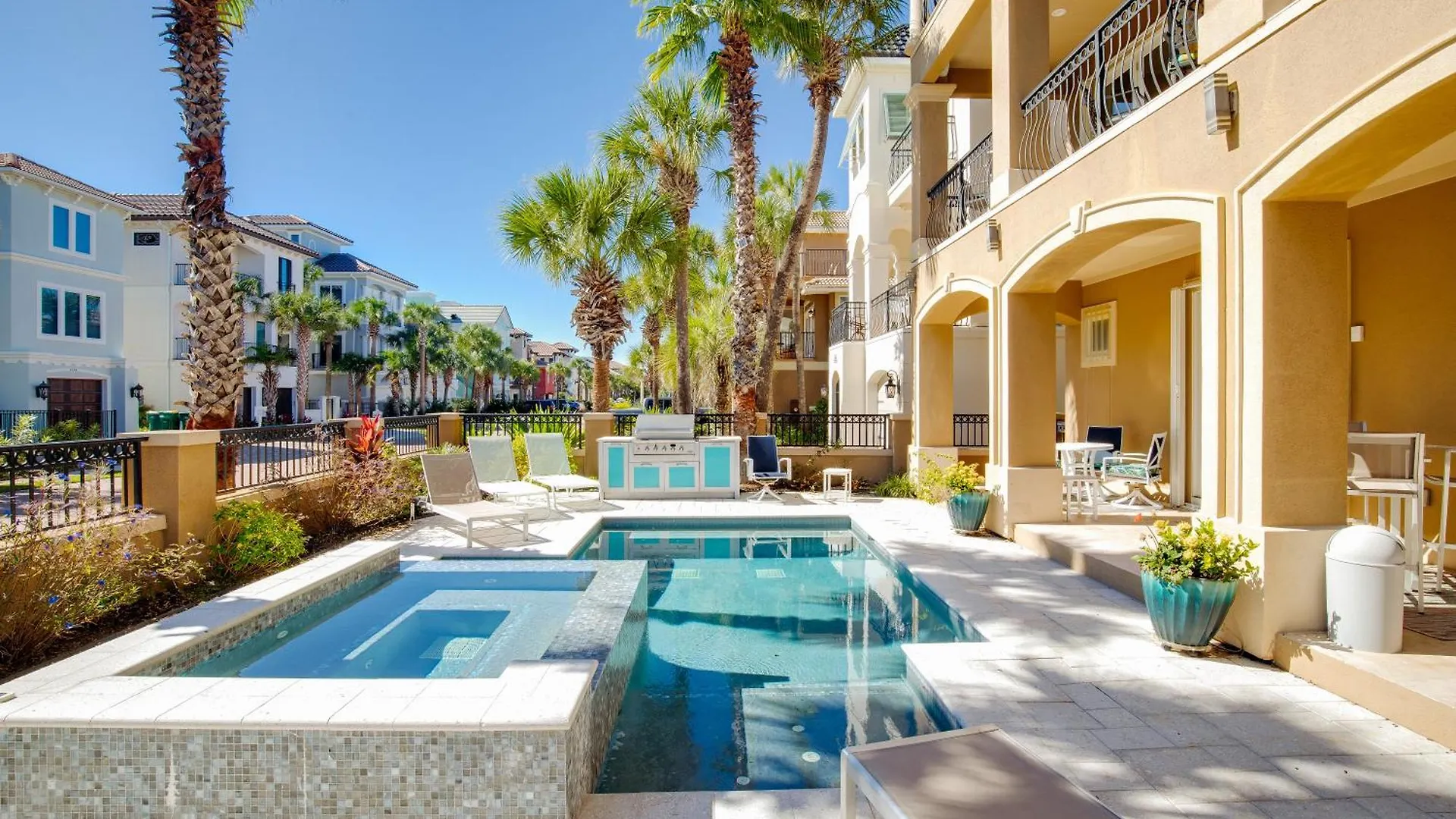 Ferienhaus Villa Gulf Views - Private Pool Hot Tub - Elevator Destin